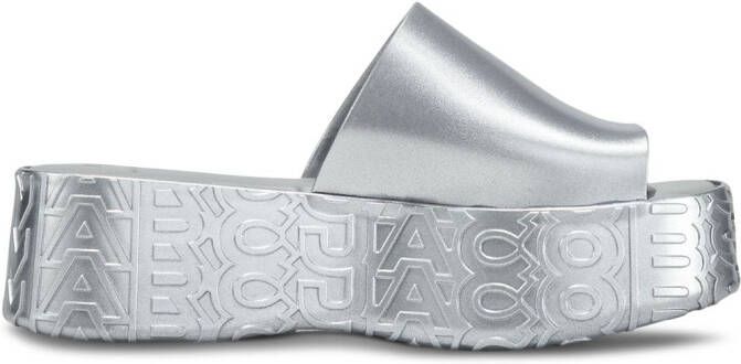 Marc Jacobs x Melissa Becky slippers Zilver