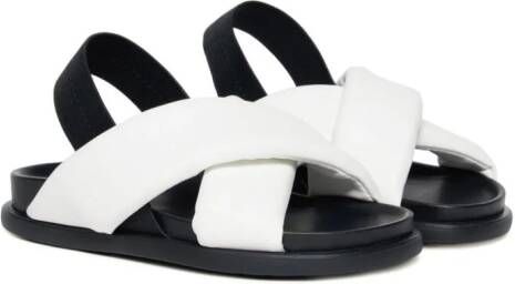 Marni Kids Sandalen van imitatieleer Wit