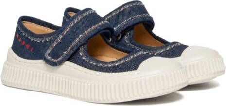 Marni Kids Pablo Mary Jane spijker sneakers Blauw