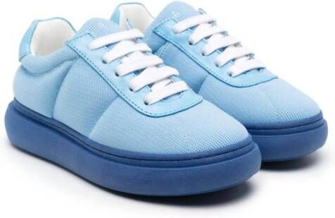 Marni Kids Tweekleurige sneakers Blauw