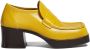 Marni Loafers met vierkante neus Geel - Thumbnail 1