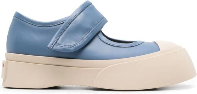 Marni Mary Jane sneakers met vlakken Blauw