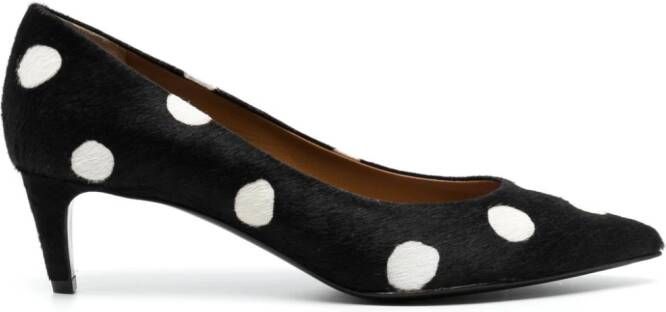 Marni Polka Dot 50 mm leren pumps Zwart