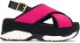 Marni Sandalen met plateauzool Roze - Thumbnail 1