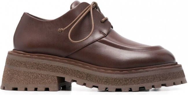 Marsèll Carro chunky derby schoenen Bruin