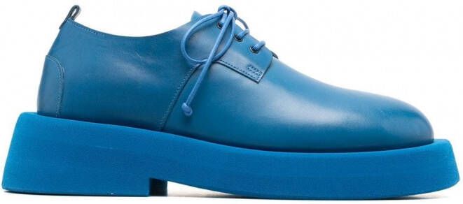 Marsèll Derby schoenen met chunky zool Blauw