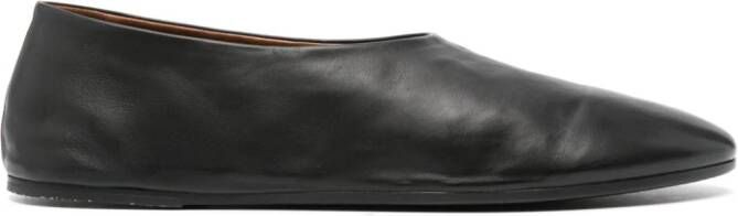 Marsèll Coltellaccio leren loafers Zwart