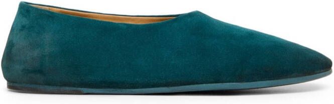 Marsèll Coltellaccio suède slippers Blauw