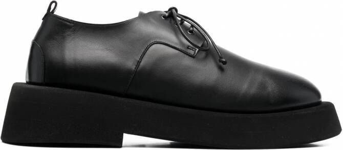 Marsèll Derby schoenen met chunky zool Zwart