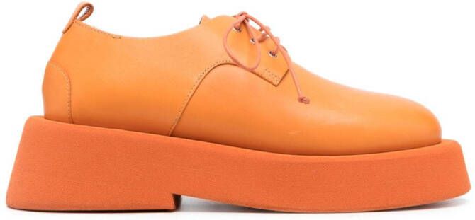 Marsèll Gommellone 50mm platform oxfords Oranje