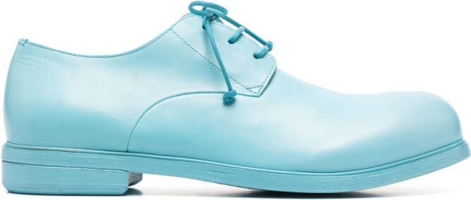 Marsèll Leren Derby veterschoenen Blauw