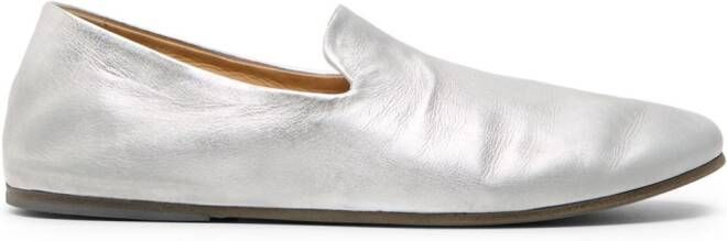 Marsèll Loafers met metallic-effect Zilver