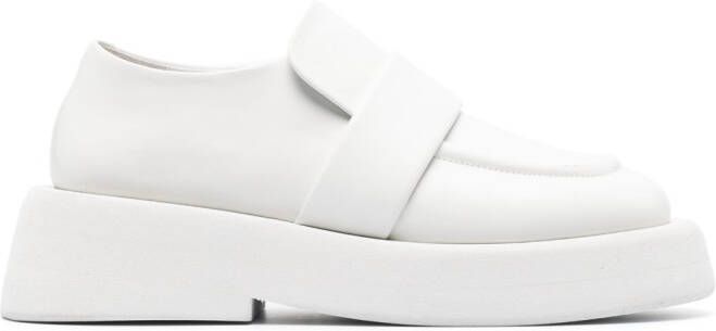 Marsèll Musona loafers met chunky zool Wit