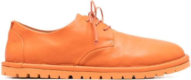 Marsèll Oxford leren veterschoenen Oranje