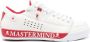 Mastermind Japan Leren sneakers met logoprint Wit - Thumbnail 1