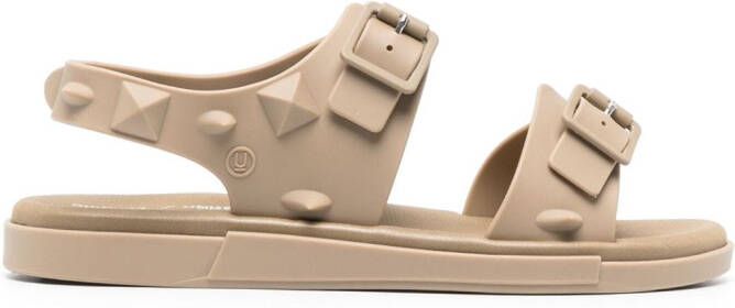 Melissa x Undercover Sandalen met spikes Beige