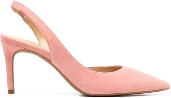 Michael Kors Alina 75mm suède pumps Roze