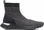 Michael Kors Bodie high-top soksneakers Zwart - Thumbnail 1