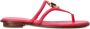 Michael Kors Sandalen met logoplakkaat Roze - Thumbnail 1