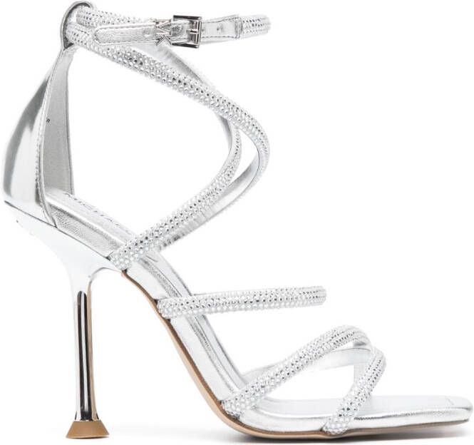 Michael Kors Imani sandalen Zilver