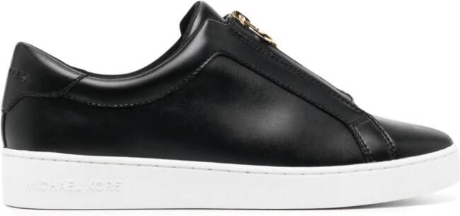 Michael Kors Keaton slip-on sneakers met rits Zwart