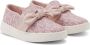 Michael Kors Kids Sneakers met monogramprint en strik Roze - Thumbnail 1