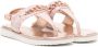 Michael Kors Kids Sandalen met logoplakkaat Roze - Thumbnail 1