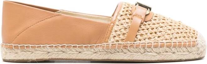 Michael Kors Espadrilles met logo Beige