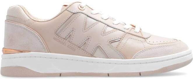 Michael Kors Percy sneakers met monogramprint Beige