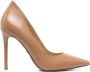 Michael Kors Martine leren pumps Beige - Thumbnail 5