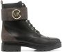 Michael Kors Combat boots met logoprint Zwart - Thumbnail 5