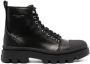 Michael Kors Combat boots met rits Zwart - Thumbnail 1