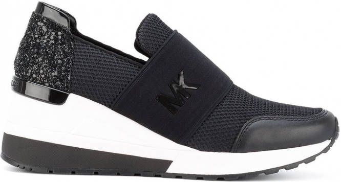 Michael Kors Allie Trainer Stijlvol en Comfortabel Black Dames - Foto 4