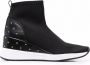 Michael Kors Skylar high-top sneakers Zwart - Thumbnail 1