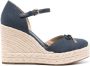 Michael Kors Nori 105mm espadrilles met sleehak Blauw - Thumbnail 1