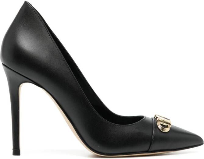 Michael Kors Parker leren pumps Zwart