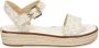 Michael Kors Richie sandalen met plateauzool Wit - Thumbnail 1