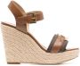 Michael Kors Sandalen met logoplakkaat Beige - Thumbnail 5