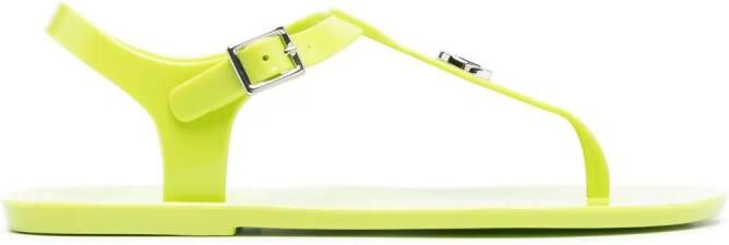 Michael Kors Sandalen met teenbandje Groen