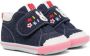 Miki House Bunny sneakers met klittenband Blauw - Thumbnail 1