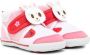 Miki House Sneakers verfraaid met klittenband Roze - Thumbnail 1