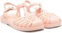 Mini Melissa Aranha sandalen met gekooide neus Beige - Thumbnail 1