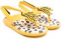 Mini Melissa Slingback sandalen met patch Geel - Thumbnail 1