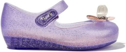 Mini Melissa Ultra Bugs ballerina's Paars