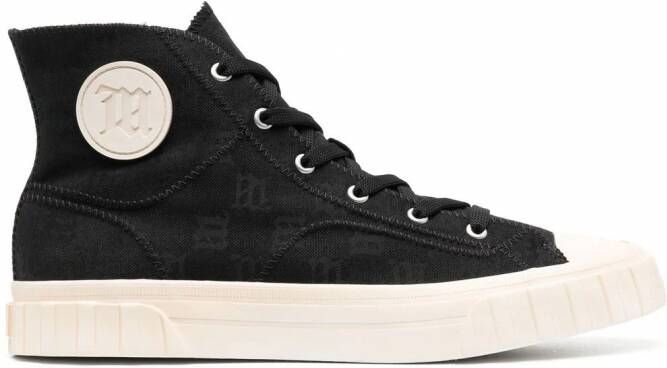 MISBHV Sneakers met monogram Zwart