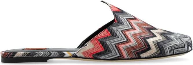 Missoni Espadrilles met zigzag patroon Zwart