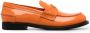 Miu Loafers met logoplakkaat Oranje - Thumbnail 1