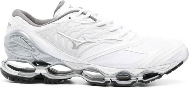 Mizuno Wave Prophecy LS sneakers met mesh Wit