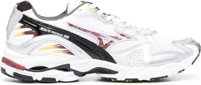 Mizuno Wave Rider 10 leren sneakers Wit