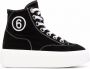 MM6 Maison Margiela 6 high-top sneakers Zwart - Thumbnail 1